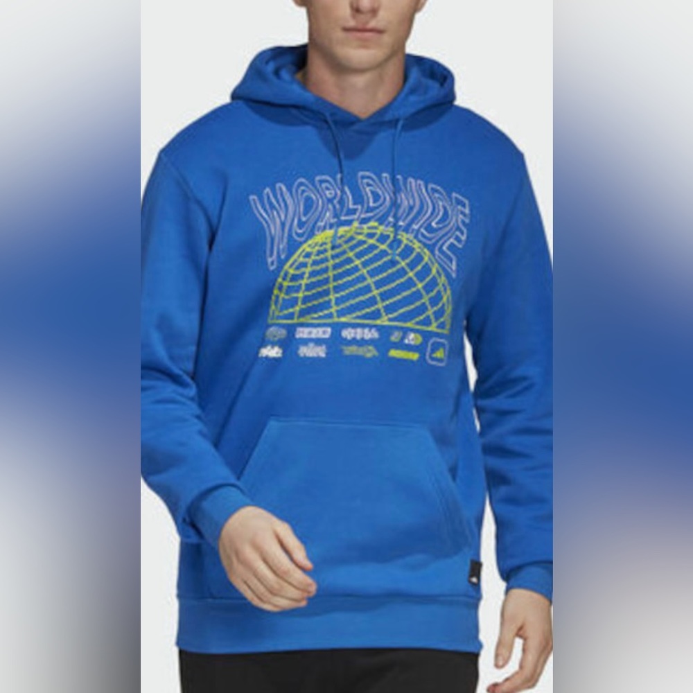 FK2100 Adidas Mens Pack PO Hoodie Sz M NWT